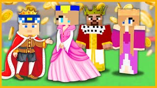 ŞEHİRDEKİ HERKES KRAL OLDU FİLMİ 👑  Minecraft ZENGİN FAKİR HAYATI [upl. by Ihc]