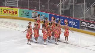 National Blades Aspire PrePreliminary  Reflections Synchro 2022  Hershey PA [upl. by Kristal]