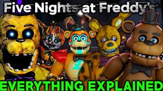 FNAF The SUPREME Guide EVERYTHING EXPLAINED  Full Timeline Lore AIs History and MORE  2024 [upl. by Akceber]