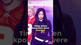 Times when kpop fans were shocked kpop aespa kpopshorts shorts fyp [upl. by Pokorny]