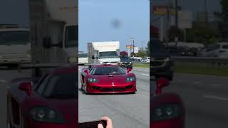 Saleen S7TwinTurbo V8 Exhaust Cars LamborghiniCharlotte nccarscene [upl. by Odanref360]