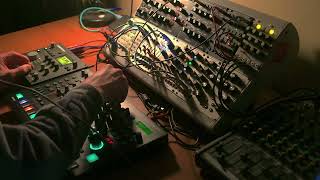 Eurorack  Drum Machine Techno Jam  17032024 [upl. by Aholah]