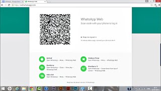 How to Scan Whatsapp Web QRCode [upl. by Anoyek]