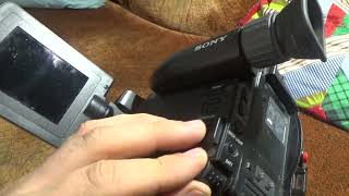 Sony Handycam CCD FX730VE Video8 Camcorder 1994 [upl. by Anelrahs]