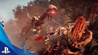 Horizon Zero Dawn  Tráiler de Lanzamiento PS4 [upl. by Ahsil]