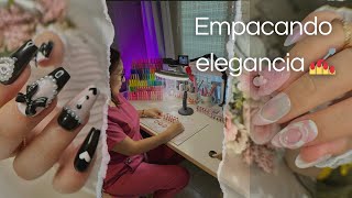 ASMR sonidos satisfactorios Empacando uñas 💅 [upl. by Llecrep905]