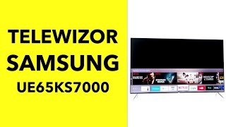 SAMSUNG UE65KS7000  dane techniczne  RTV EURO AGD [upl. by Nhepets857]