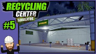 Sending Out Our Worker amp Robot Help  Day 6  Recycling Center Simulator 5  Full Release [upl. by Eniamrej]