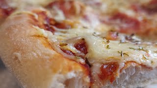 Recette facile de la Pizza 🍕 Jambon Fromage 🇮🇹 [upl. by Shelagh354]