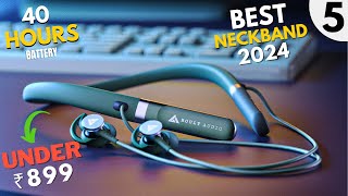 Top 5 Best Neckband Under 1000🔥Bluetooth Earphones Under 1000🔥Best Neckband Under 1000 in 2024 [upl. by Dareg]