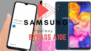 Samsung Galaxy Frp Bypass A10e  Android 9  New Method Modèle SMA102U SMS102DL [upl. by Rafael]