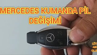 Mercedes Anahtar Pil Değişimi Nasıl YapılırKey Battery Change ReplacementMercedes [upl. by Cheria48]