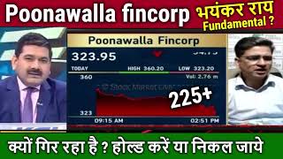 Poonawalla fincorp Analysis Share kaisa haiKyo Gir Raha Hai poonawalla share latest newsTarget [upl. by Shepp]