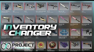 CSGO INVENTORY CHANGER  ADD SKINS TO YOUR INVENTORY  PROJECTINFINITYCLOUD CSGO HACKS [upl. by Abisha]