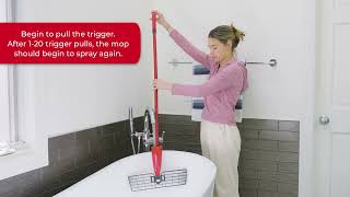 How to unclog the OCedar ProMist MAX Microfiber Spray Mop [upl. by Renata]