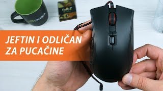 NAJBOLJI JEFTINI GAMING MIŠ  HyperX Pulsfire FPS [upl. by Esilrac]