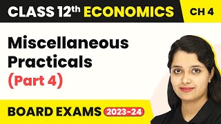 Class 12 Economics  National Income Sandeep Garg  Miscellaneous Practicals Part 4 202223 [upl. by Nedac]