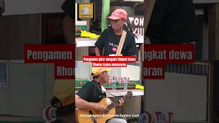 Pengamen gitar dangdut tingkat dewa Rhoma Irama Penasaran sahabatpakbro shorts [upl. by Corder]