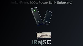 Anker Prime 100w Power Bank Unboxing [upl. by Manya]