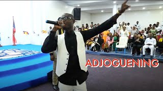 ADJOGUENING ACTUACIÓN MÚSICA GOSPEL EN GUINEA ECUATORIAL [upl. by Ianej247]