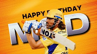 Ms Dhoni birthday status 2024  MSD birthday whatsapp status  happy birthday dhoni [upl. by Asilaj965]