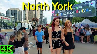 【4K】TORONTO NORTH YORK  TORONTO KOREAN FESTIVAL  TASTE OF KOREA 2024 [upl. by Aser]