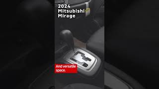 Meet the 2024 Mitsubishi Mirage [upl. by Iramohs]