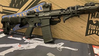 Palmetto State Armory 115quot AR Pistol  Incredible Value amp Quality [upl. by Anirbes850]