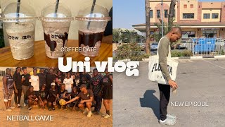 Uni vlog Coffee date☕️Unilus fun day🪅Grocery haul 🛍️ Game🏐 and many more [upl. by Nivlad]