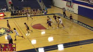 Copperas Cove High School Boys Varsity Basketball vs Annapolis High [upl. by Hebbe]