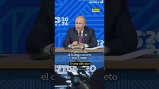 Putin comenta las declaraciones de Trump sobre atacar Moscúrusia putin trump donaldtrump moscú [upl. by Dimitris]