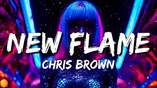 Chris Brown  New Flame Lyrics feat Usher amp Rick Ross [upl. by Wain695]