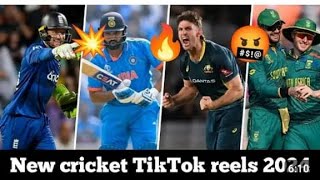 cricket tik tok video cricket team videos🎭🥵🤡 [upl. by Nylrem658]