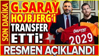 GALATASARAYDAN HOJBJERG BOMBASI YER YERÄ°NDEN OYNAYACAK [upl. by Lladnor641]