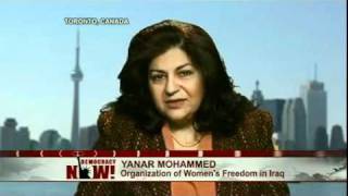 Iraqi Womens Activist Rebuffs US Claims of a Freer Iraq quotThis Is Not a Democratic Countryquot [upl. by Vevine]