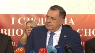 Dodik se upalio ko kutnjak Ne gasi se i ne bira riječi Seronja lažov manipulator… [upl. by Einnal]