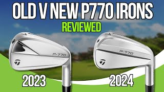 TaylorMade P Series Irons Head to Head 2024 vs 2023 Review [upl. by London413]