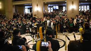 Edward V Larkin Memorial Pipe Band 031619 [upl. by Sillihp789]