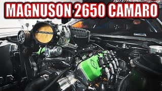 Magnuson 2650 5th Gen Camaro makes BIG Power [upl. by Arbas36]