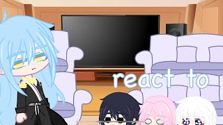 Anime characters react to Rimuru Tempest  12 [upl. by Nixie]