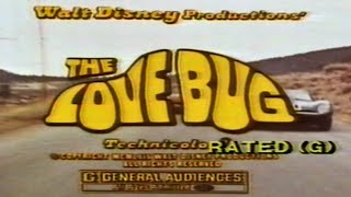 The Love Bug 1969 amp The Devil and Max Devlin 1981  Drivein TV Spot Trailer Australia [upl. by Akimed]