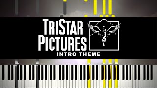 TriStar Pictures Intro 1993  Piano Tutorial [upl. by Brenza365]