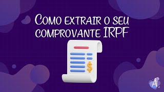 Como extrair o seu comprovante IRPF Ecossistema Ânima Digital [upl. by Rind]