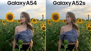 Samsung Galaxy A54 VS Samsung Galaxy A52s Camera Test Review [upl. by Godbeare680]