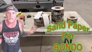 What’s The Best Sand Paper For BondBody Filler  Automotive paint and Body Tech Tips [upl. by Cathryn80]