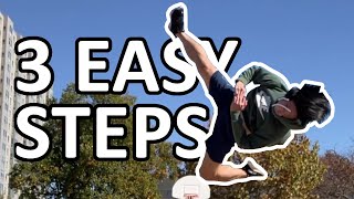 The EASIEST But COOLEST Flip You Can Learn WITHOUT MATS [upl. by Elisha]