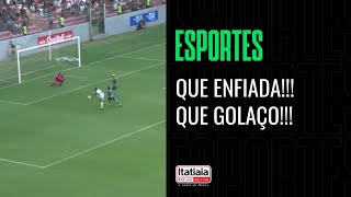 QUE ENFIADA DE BOLA QUE GOLAÇO NOVO CRISTINA MARCA O QUINTO GOL NA FINAL DA COPA ITATIAIA KAISER [upl. by Ymia261]