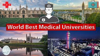 Top 10 Best Medical Universities In The World  Top 10 Medical Schools in the World  QS Ranking2021 [upl. by Cheffetz]