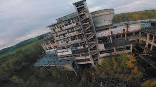 Drone racing footage of abandoned coal factory [upl. by Inigo116]