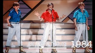 Melodifestivalen genom tiderna Melodifestivalen 1984 [upl. by Ietta]